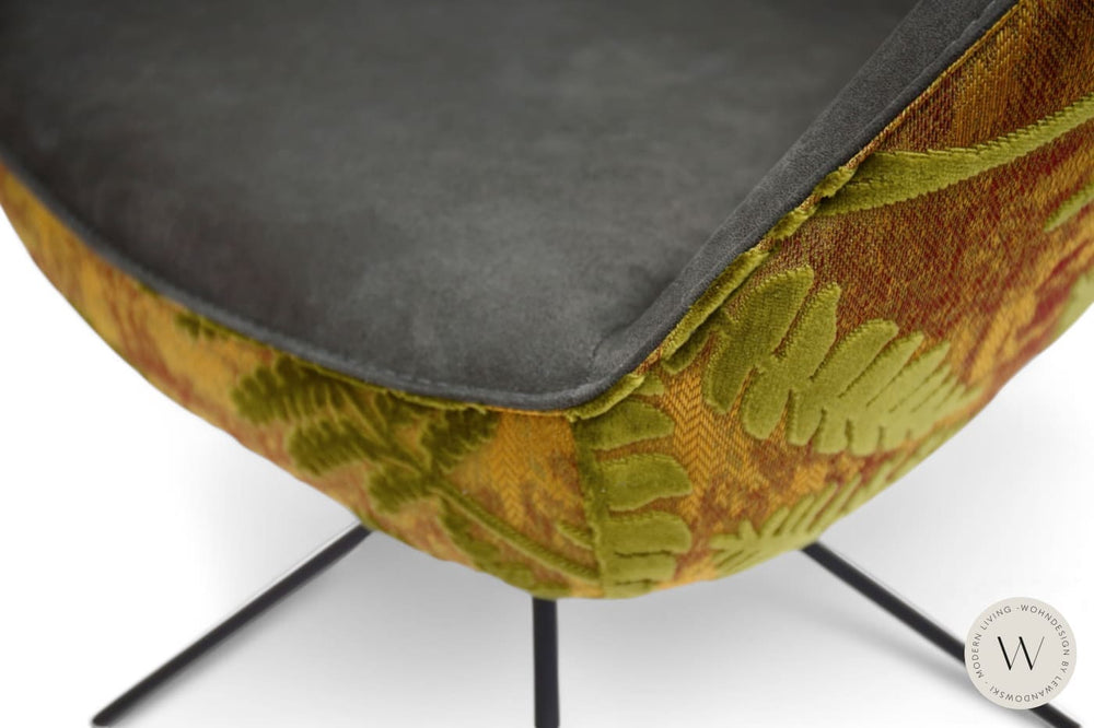 4 Esszimmerstühle Modell 1250 S7MX in Stoff Koinor