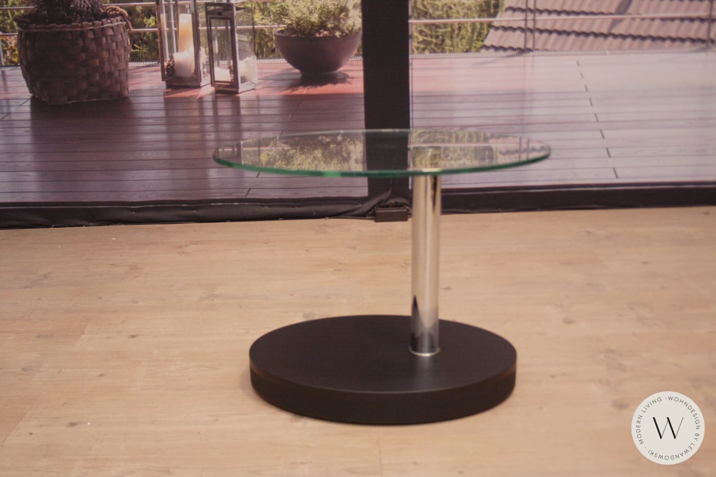 Couchtisch Modell 8200 Klarglas Ronald Schmitt