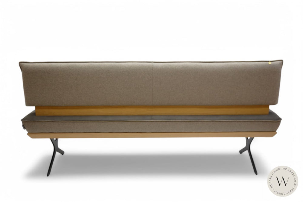 Diningsystem Bank + 4 Stühle in Mikrofaser Zenit Koinor