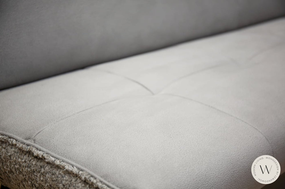 Diningsystem Bank in Mikrofaser Zenit + Stoff Venga Koinor