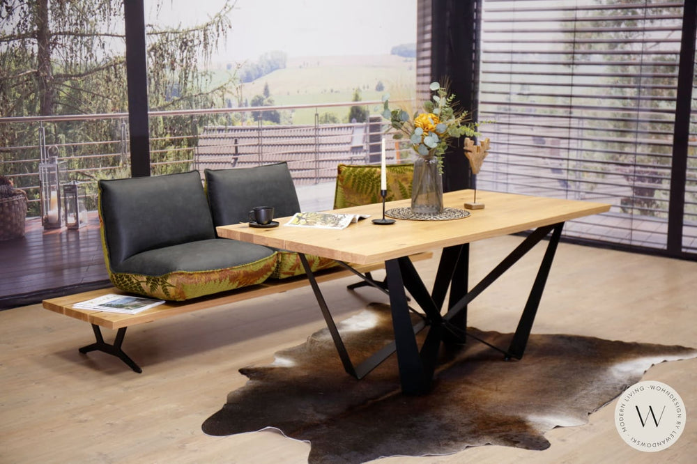 Dinnerbank Modell Schwof in Mikrofaser Bison Koinor