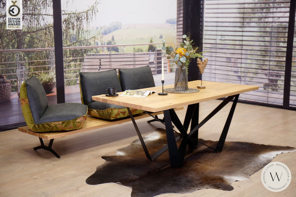 Dinnerbank Modell Schwof in Mikrofaser Bison Koinor