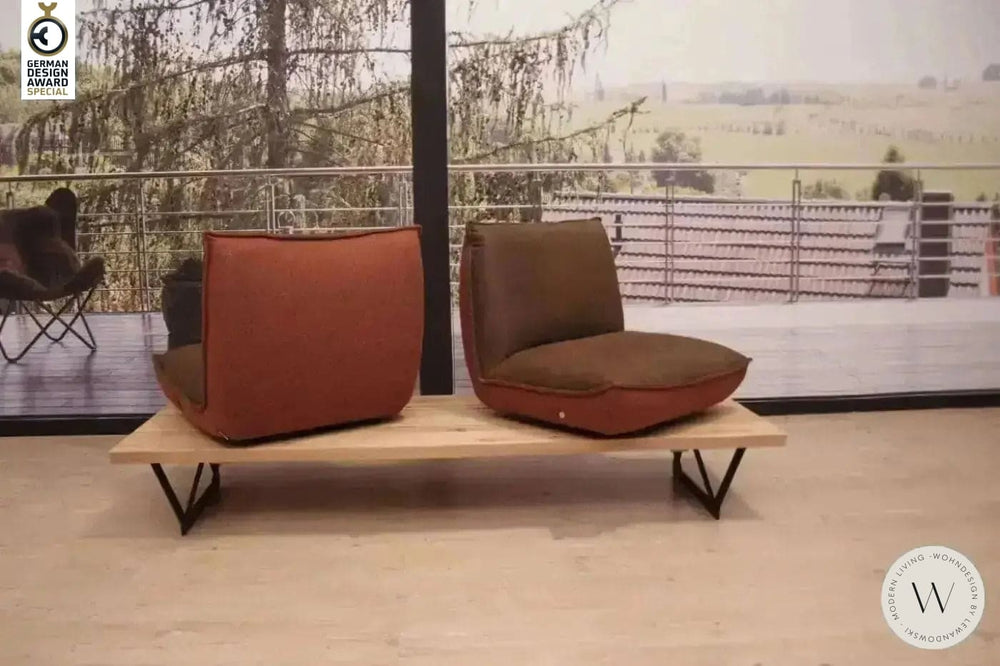 Dinnerbank Schwof in Leder A India muskat Koinor