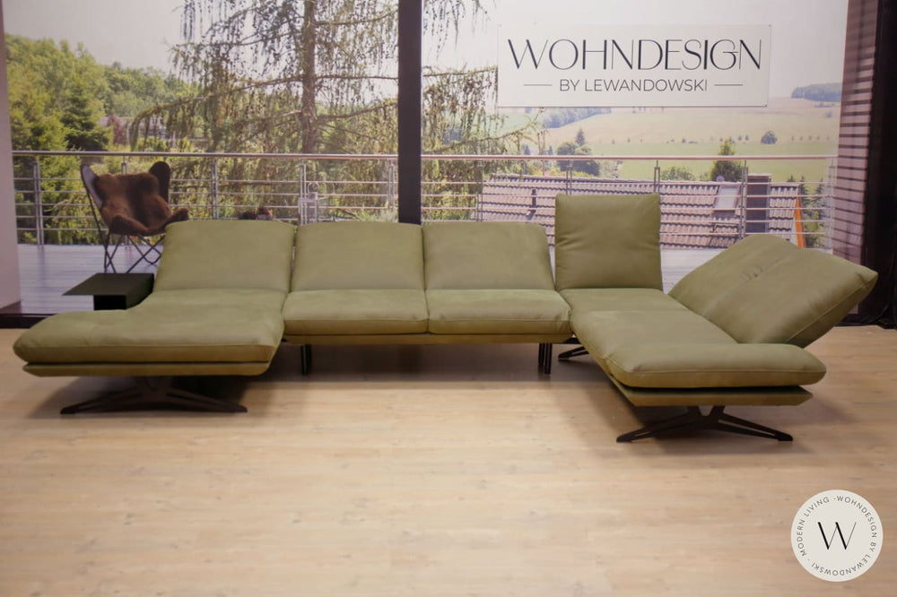 Eckgarnitur Elements in Leder A India verde Koinor