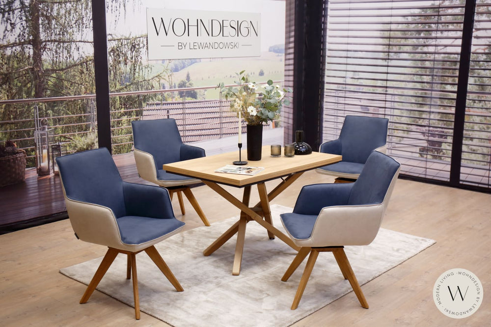 Esszimmerstuhl Modell 1250 S4VX Mikrofaser Zenit Koinor