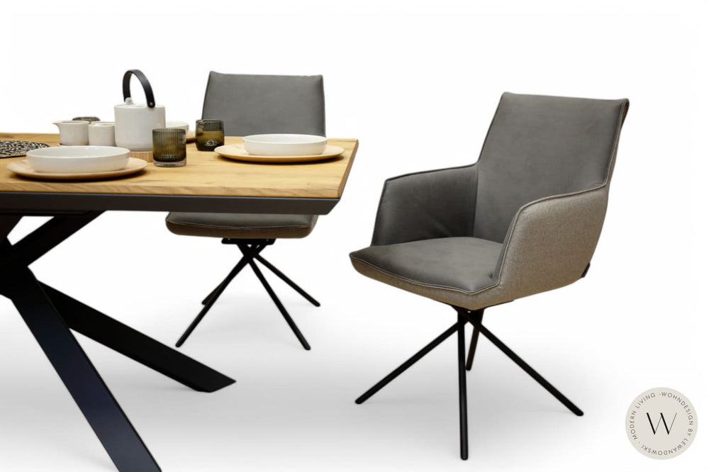 Esszimmerstuhl Modell 1250 S6MX in Mikrofaser Zenit Koinor