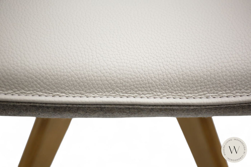 Esszimmerstuhl Modell 1250 S6VX in Leder B Bull perla Koinor