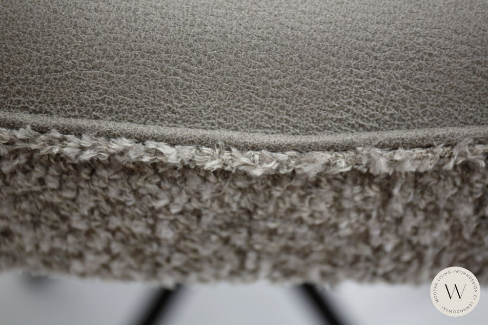 Esszimmerstuhl Modell 1250 S7MX in einer Stoffkombination Koinor