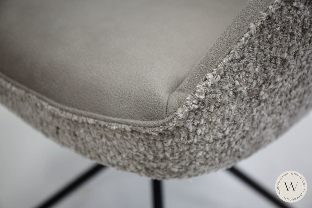 Esszimmerstuhl Modell 1250 S7MX in einer Stoffkombination Koinor