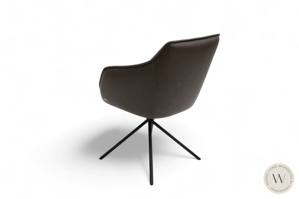 Esszimmerstuhl Modell 1250 S7MX Leder B Bull moretto Koinor