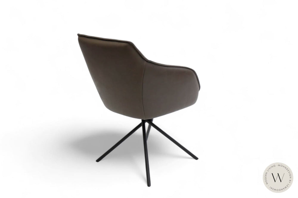 Esszimmerstuhl Modell 1250 S7MX Leder B Bull moretto Koinor