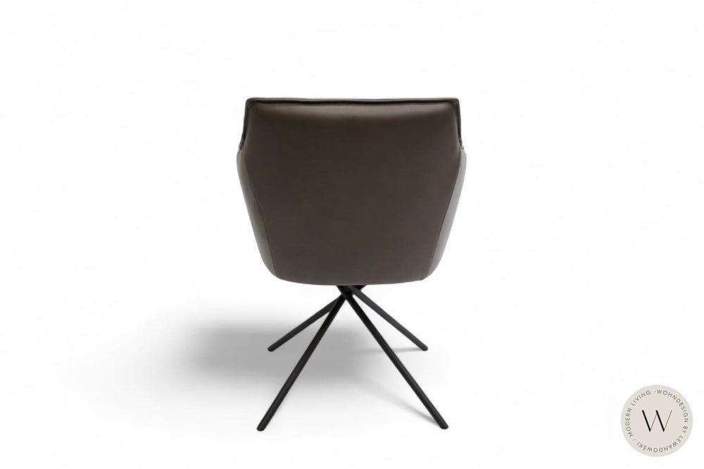 Esszimmerstuhl Modell 1250 S7MX Leder B Bull moretto Koinor