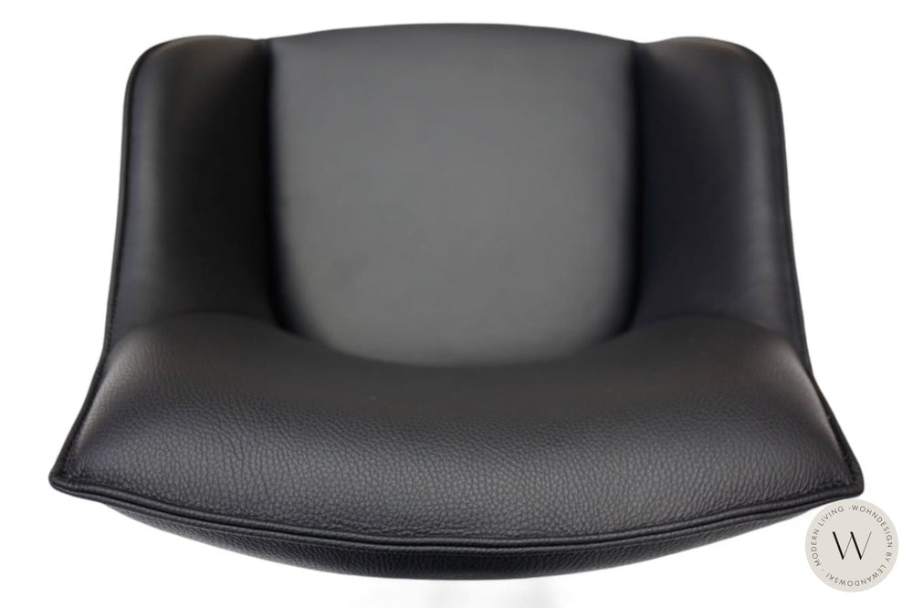 Esszimmerstuhl Modell 1250 S7MX Leder B Bull nero Koinor