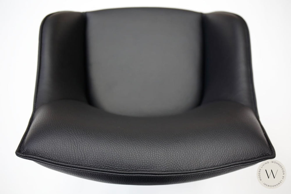 Esszimmerstuhl Modell 1250 S7VX Leder B Bull nero Koinor