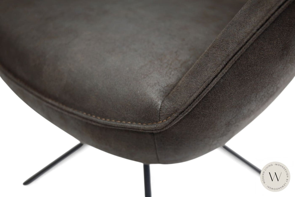 Esszimmerstuhl Modell 1250 S9MX in Mikrofaser Bison Koinor