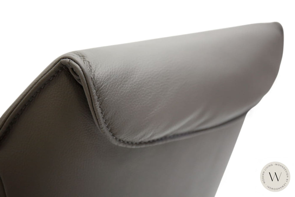 Esszimmerstuhl Modell 1250 S9VX Leder B Bull carbone Koinor