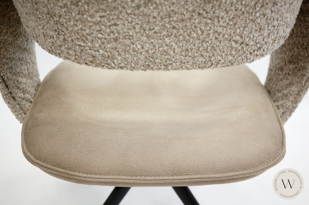 Esszimmerstuhl Modell 1285 SASR in einer Stoffkombination Koinor