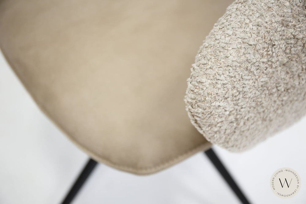 Esszimmerstuhl Modell 1285 SASR in einer Stoffkombination Koinor