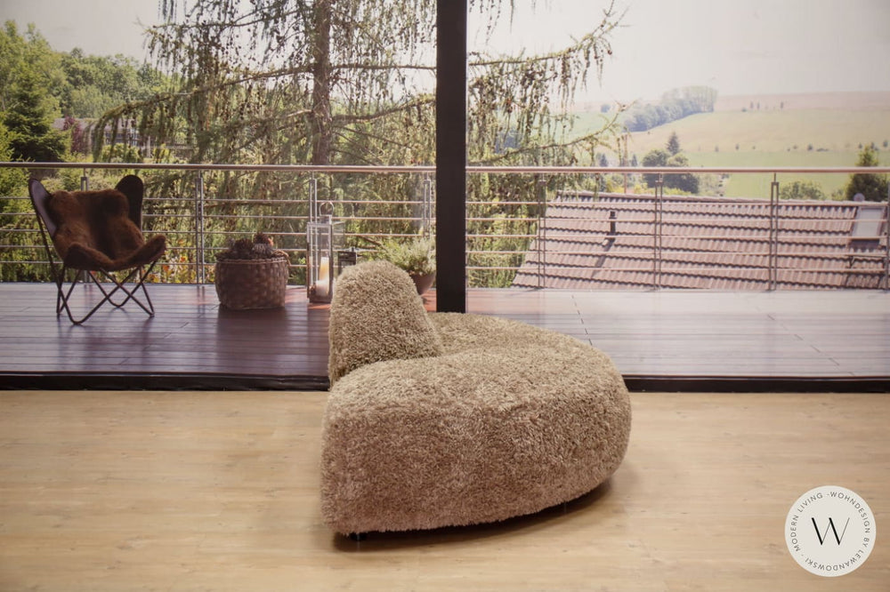 Modell Amazon in Stoff Liver hellbraun easysofa