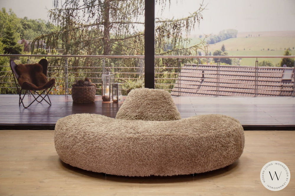 Modell Amazon in Stoff Liver hellbraun easysofa