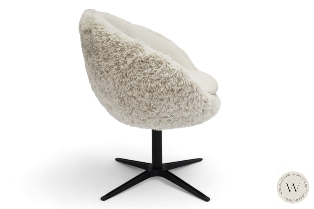 Modell Boneo in Leder B Bull perla inkl. 3 Stühle Koinor