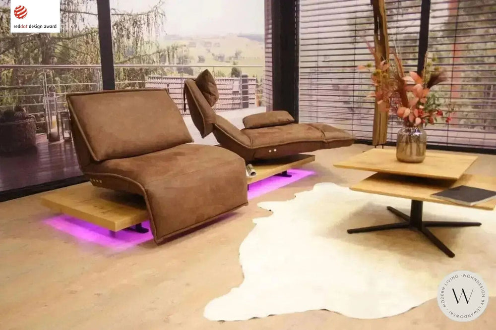Modell Edit 2 Sofa C in Mikrofaser Bison 83 Koinor