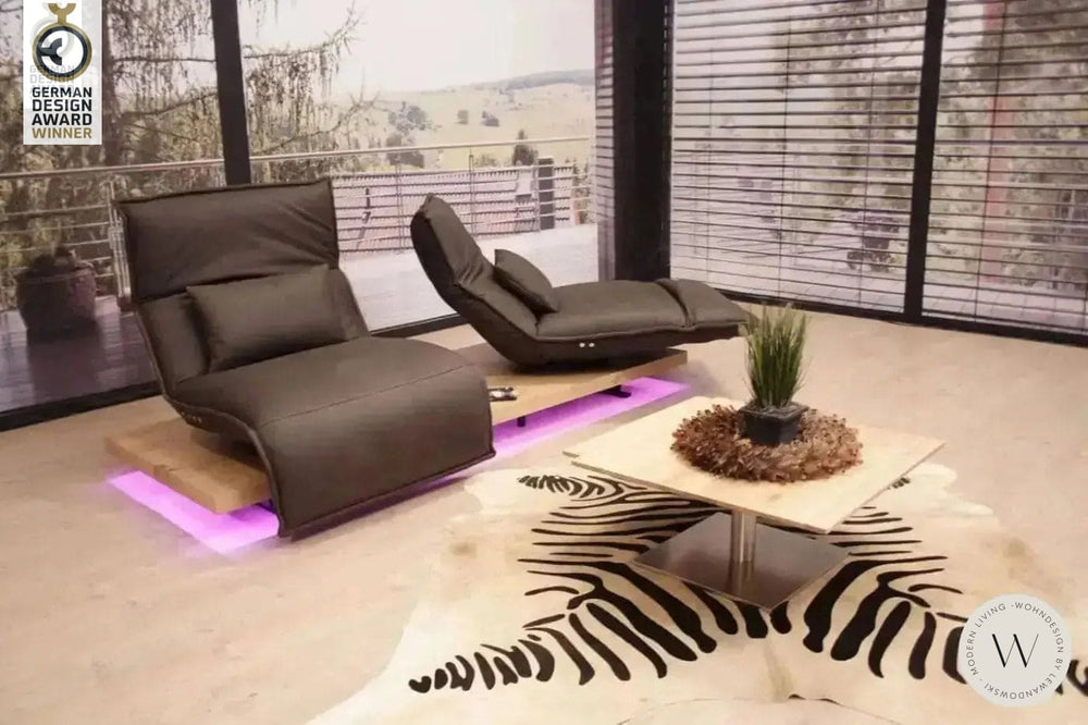 Modell Epos 2 Sofa C in Leder A India schoko Koinor