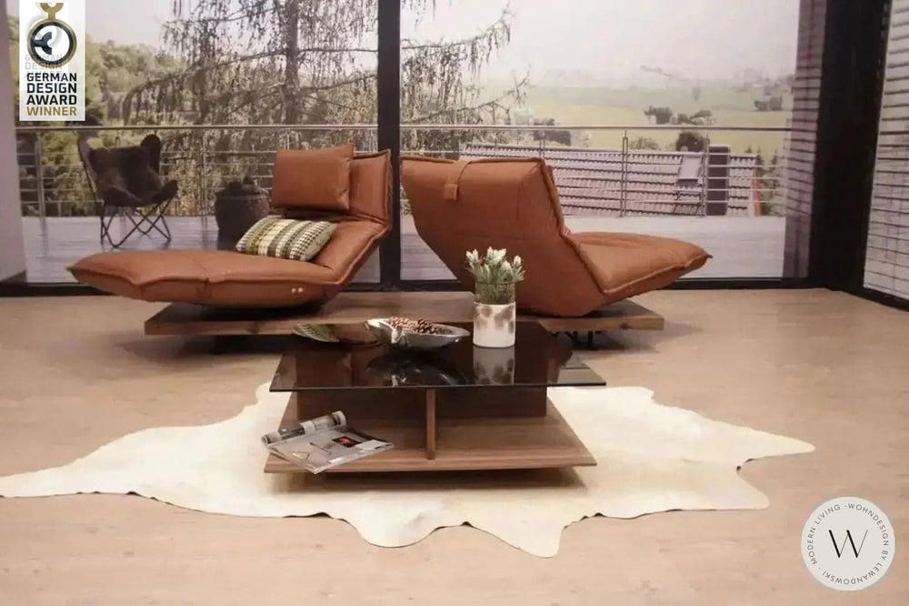 Modell Epos 2 Sofa C in Leder C Classic cognac Koinor