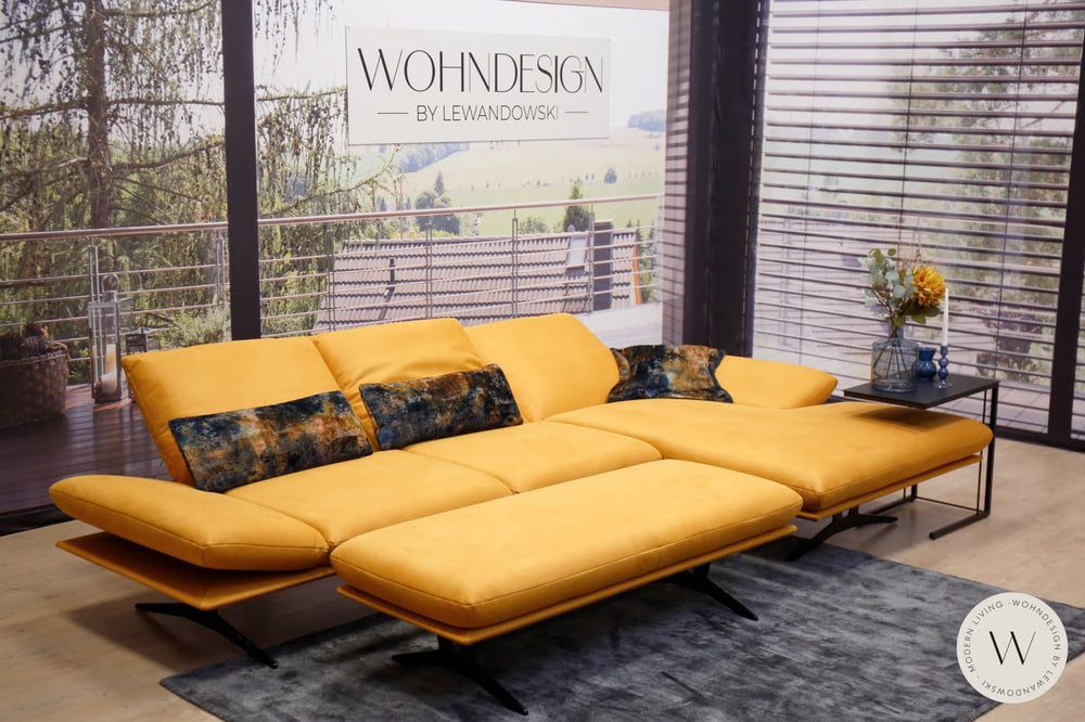 Modell Francis Eckgarnitur in Mikrofaser Zenit 35 Koinor