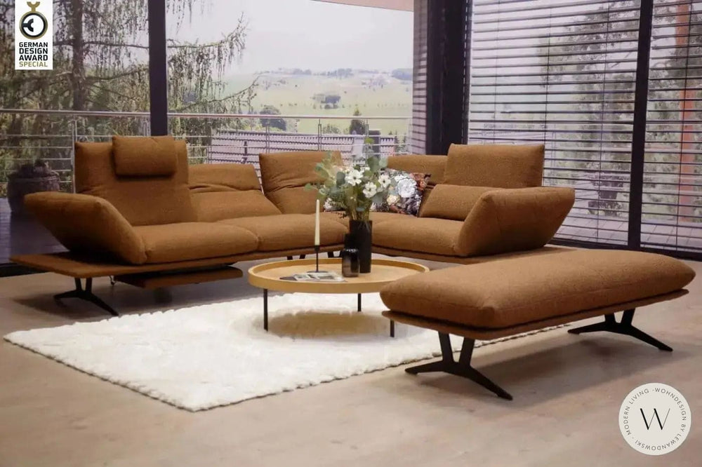 Modell Francis Eckgarnitur in Stoff Luando Koinor