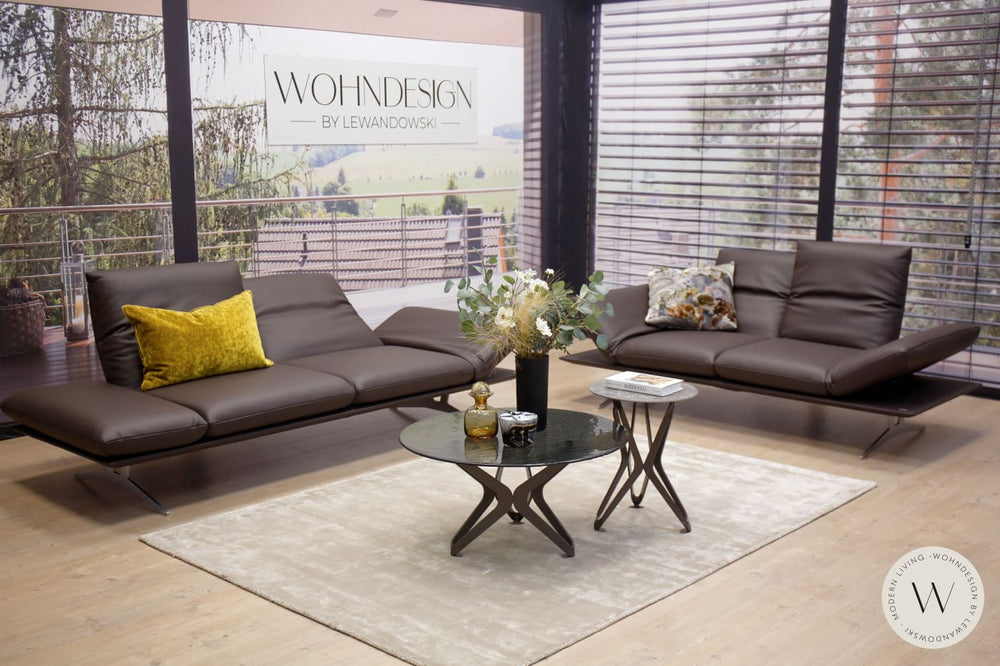 Modell Francis Garnitur in Leder B Bull moretto Koinor