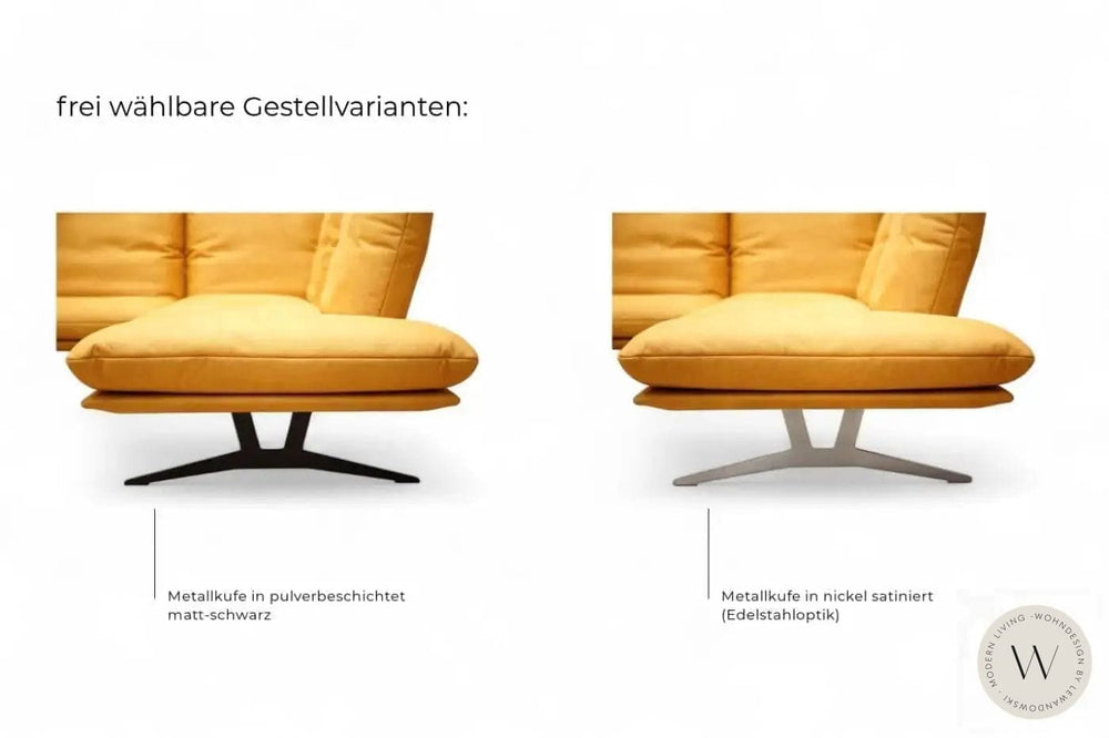 Modell Francis inkl. Hocker in Mikrofaser Zenit 35 Koinor