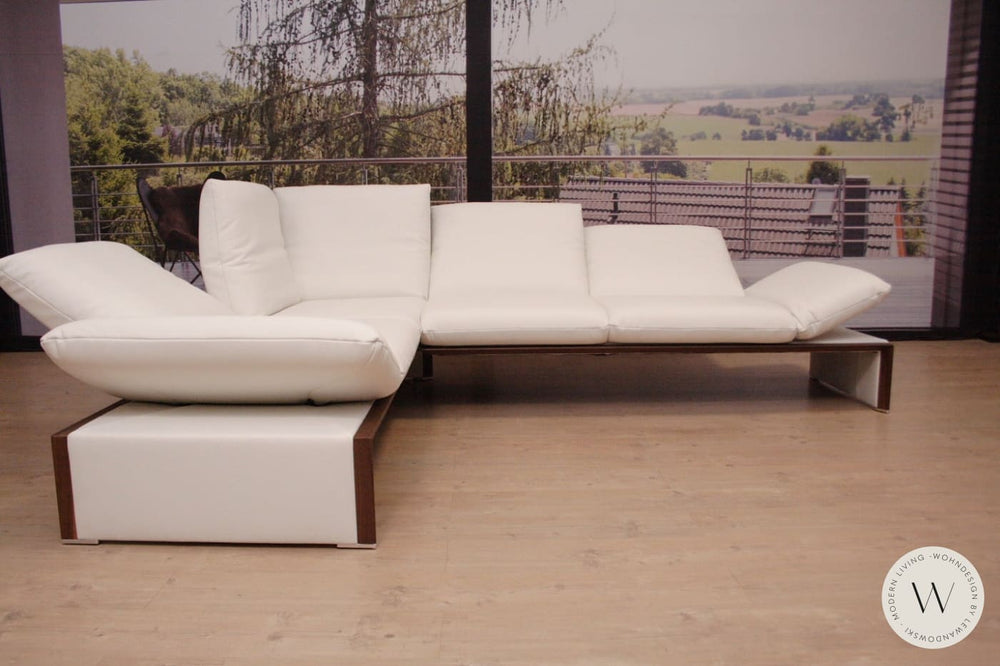 Modell Harriet Eckgarnitur in Leder B Bull latte Koinor