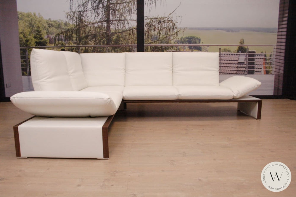 Modell Harriet Eckgarnitur in Leder B Bull latte Koinor