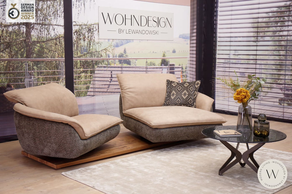 Modell Mooove in Leder A-India rhino & Stoff Venga Koinor