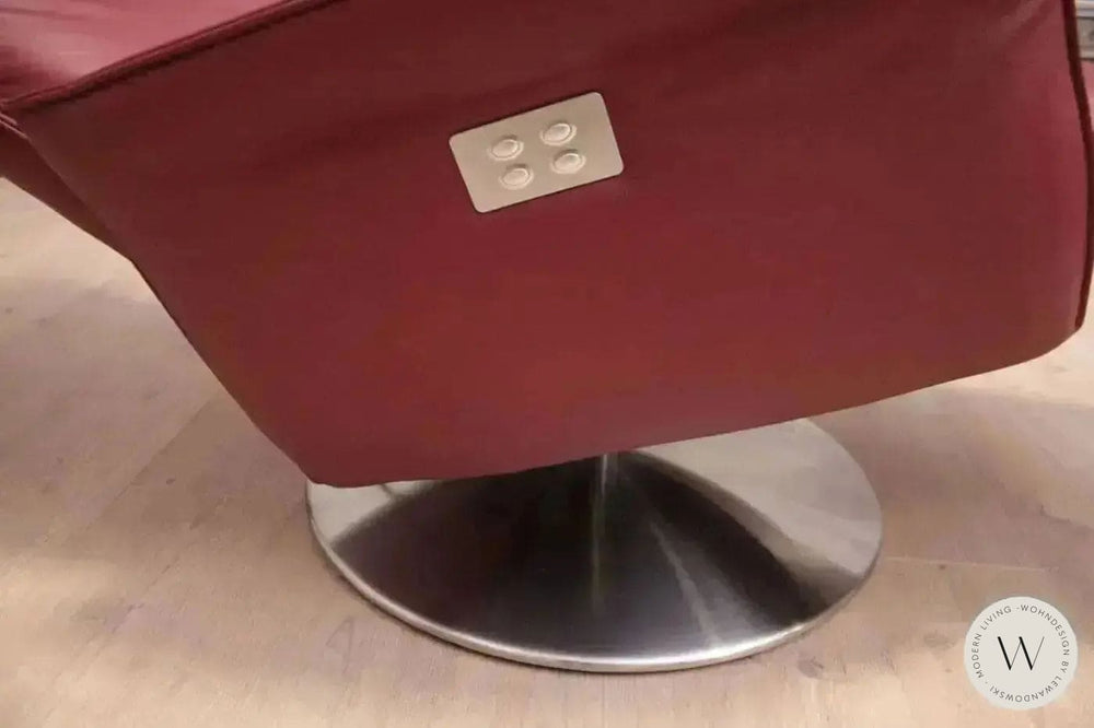 Relaxsessel Star VM2 in Leder A Soft Lipstick Koinor