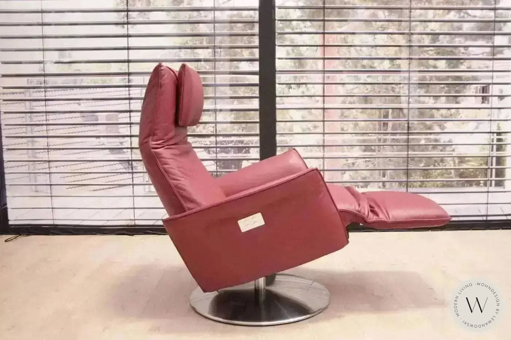Relaxsessel Star VM2 in Leder A Soft Lipstick Koinor