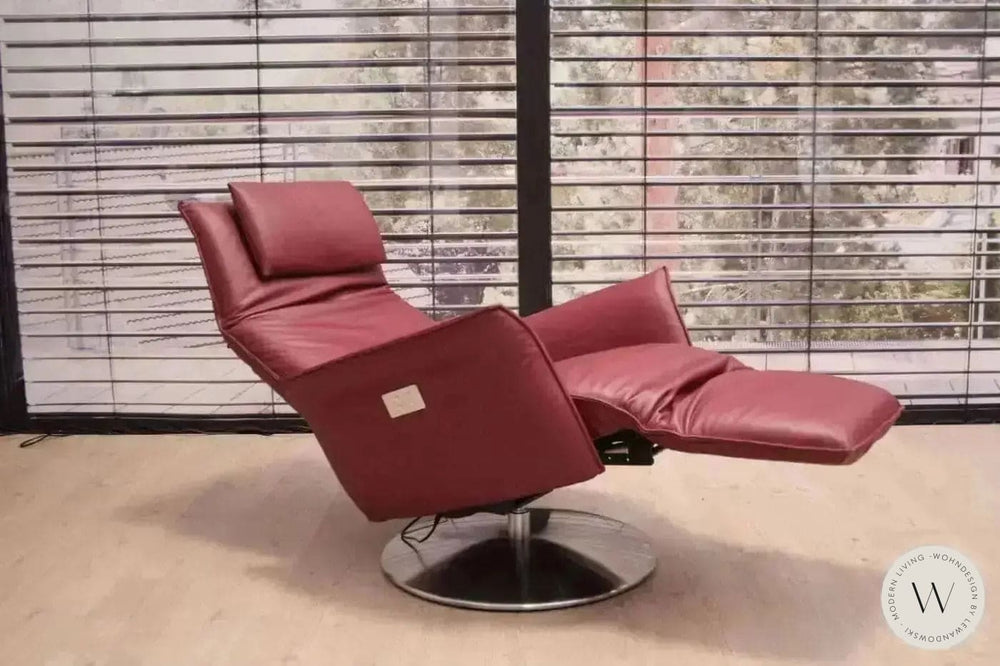 Relaxsessel Star VM2 in Leder A Soft Lipstick Koinor