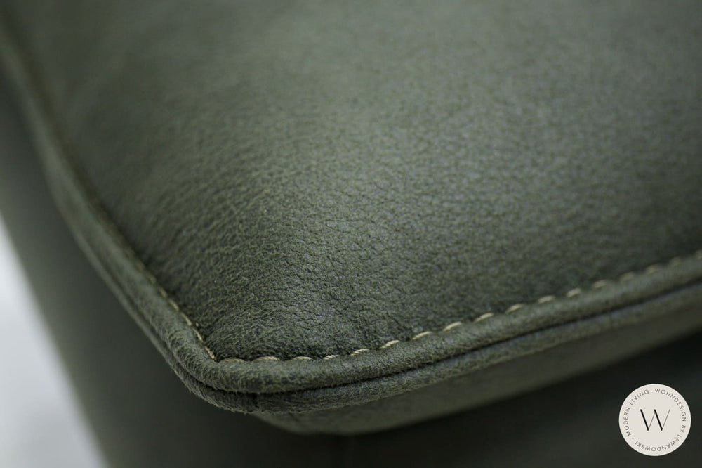 Sessel Modell Isco inkl. Hocker in Mikrofaser Zenit 78 Koinor