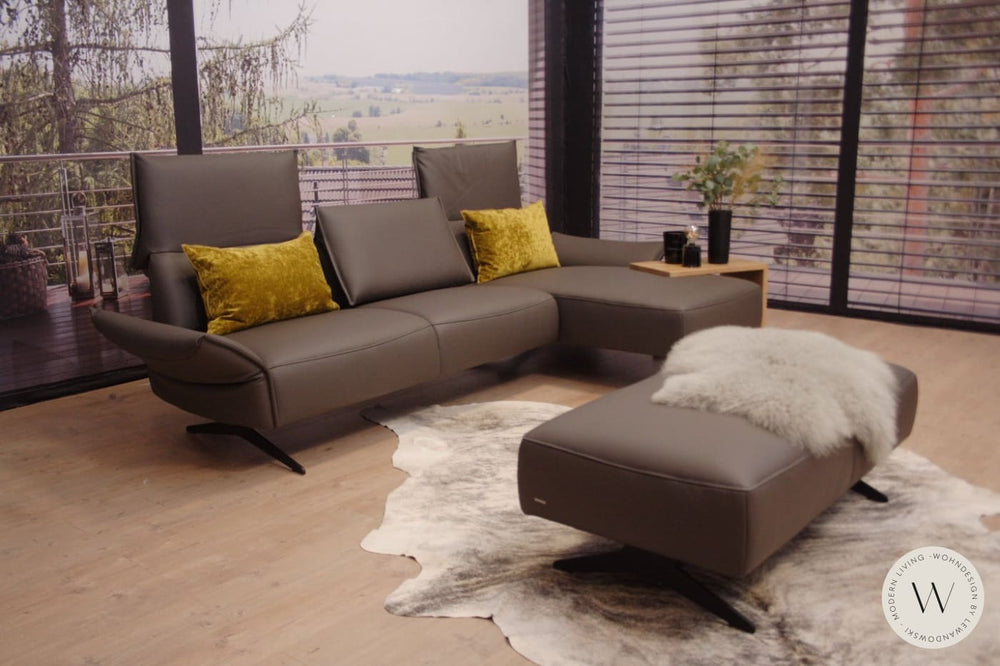 Vineto Garnitur in Leder B Bull carbone Koinor