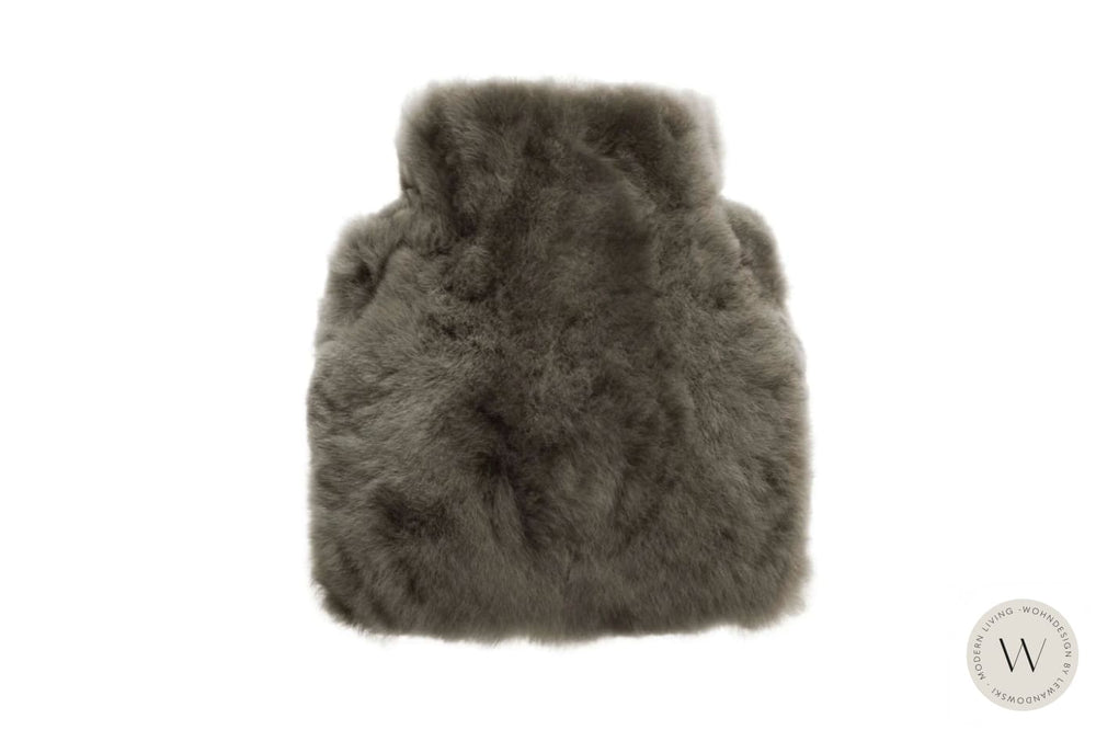 Wärmflasche CALMO Junior in dark champagne WEICH Couture Alpaca