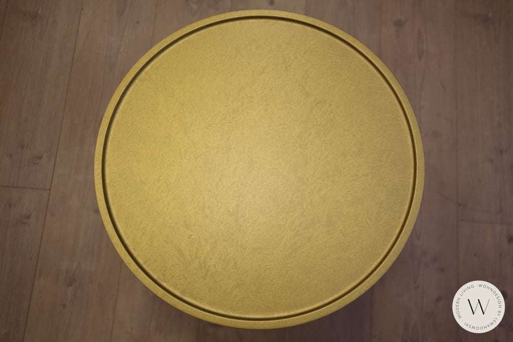 2-Satz Beistelltisch Modell WK 866 Gold Ronald Schmitt