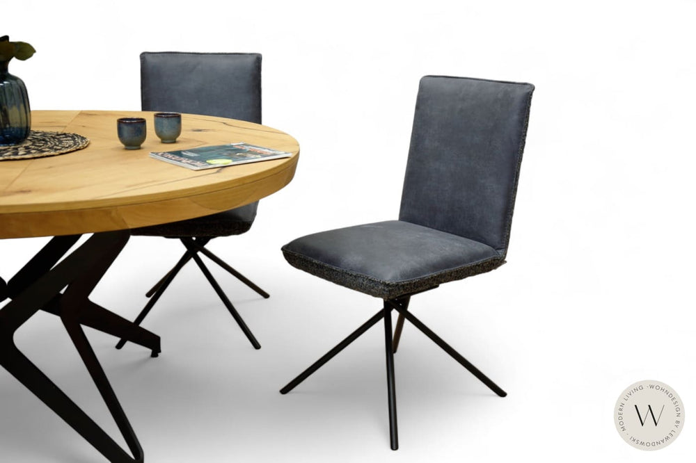 Esszimmerstuhl Modell 1250 S1MX in Mikrofaser Bison Koinor