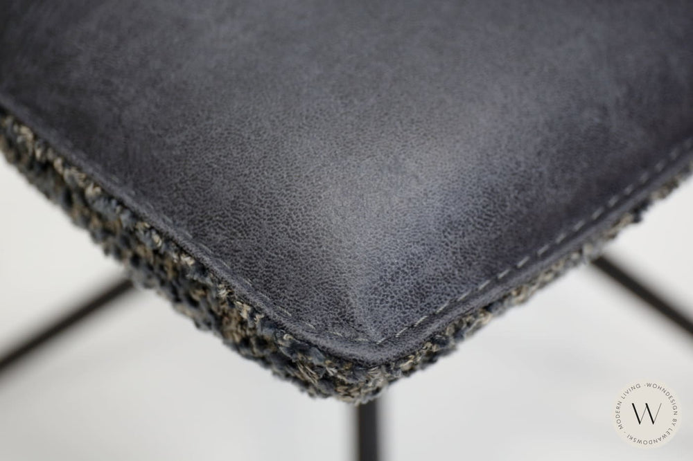 Esszimmerstuhl Modell 1250 S1MX in Mikrofaser Bison Koinor