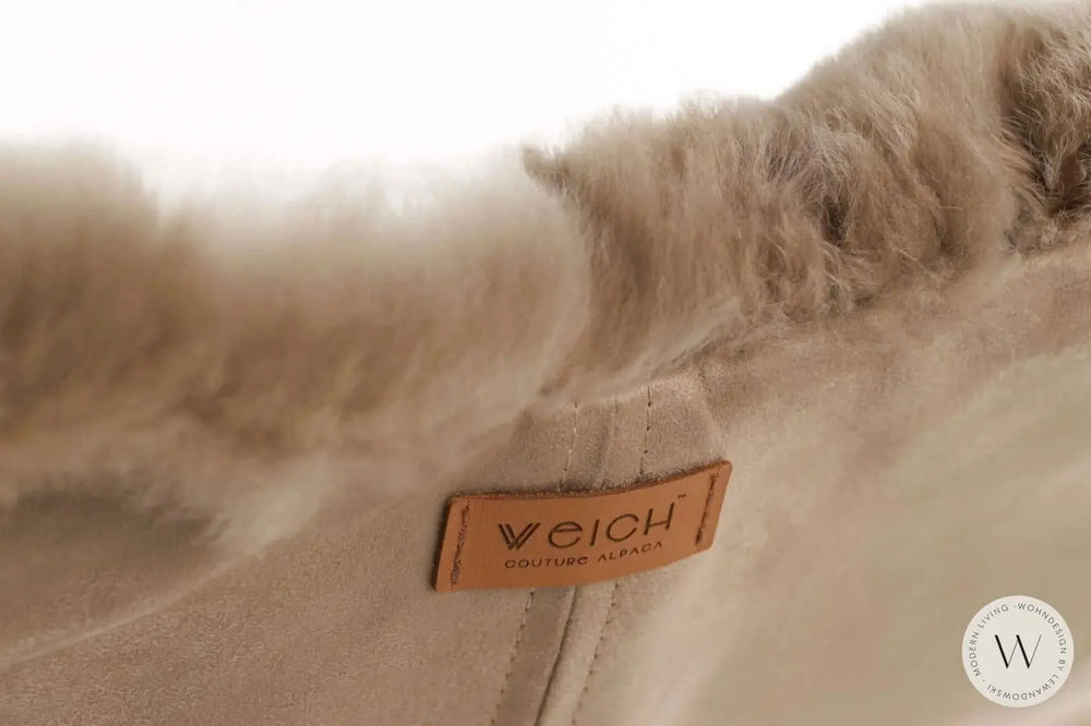 Butterfly Sessel MARIPOSA inkl. Ottomane in feinsten Alpaca WEICH Couture Alpaca