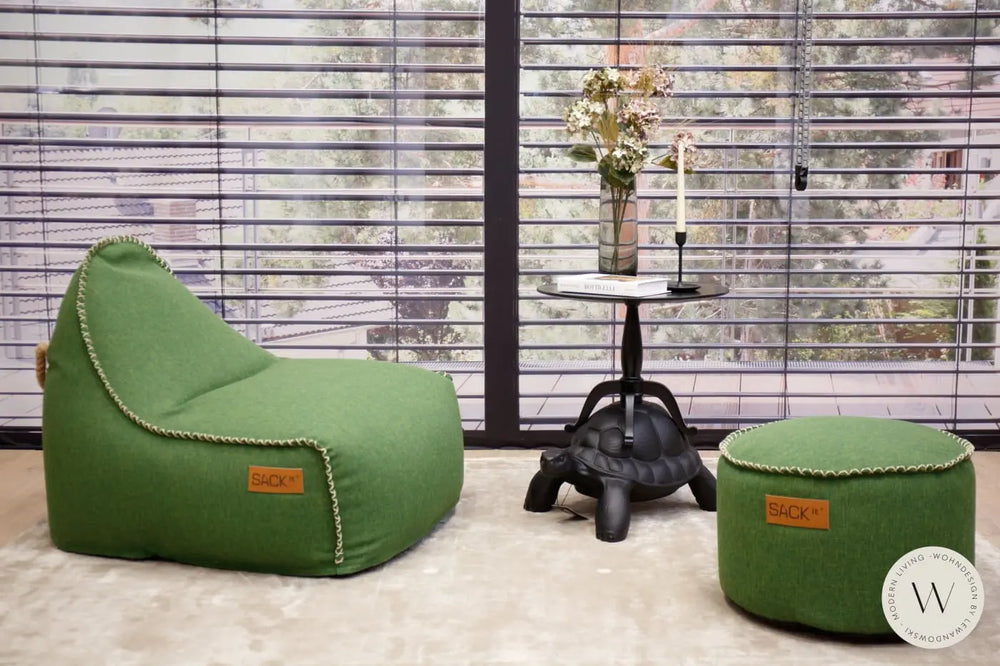 Cobana Lounge Chair / Pouf inkl. Hocker SACK it®