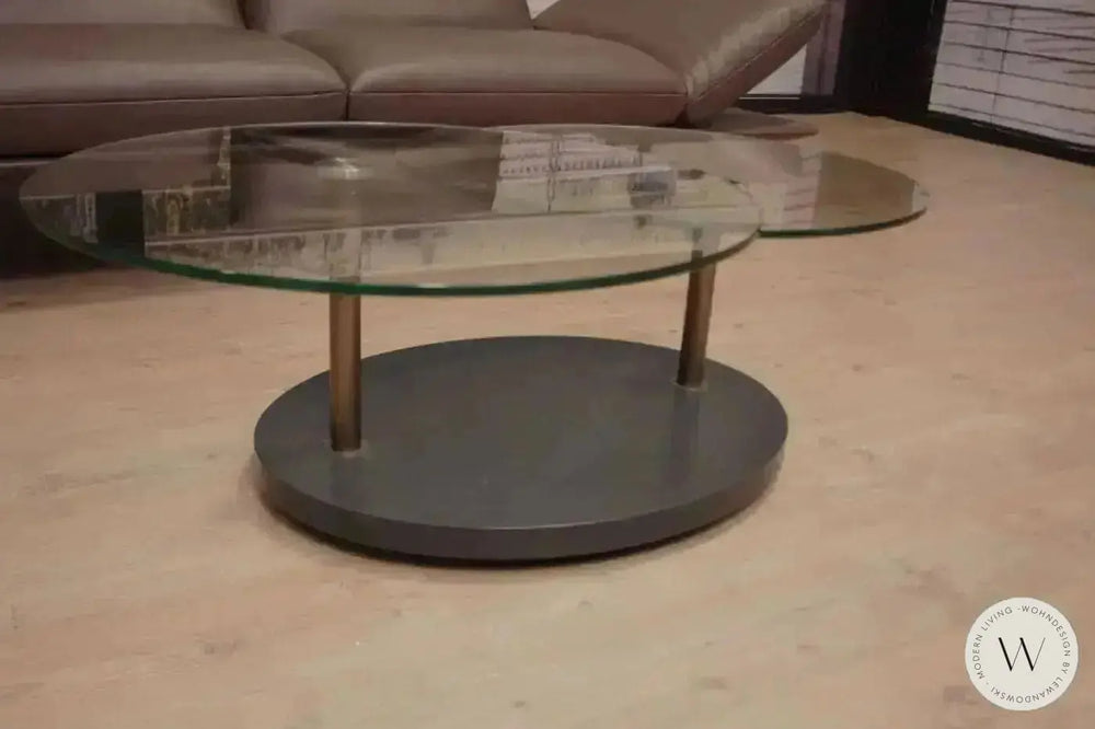 Couchtisch K 476 umbragrau schwenkbar Ronald Schmitt