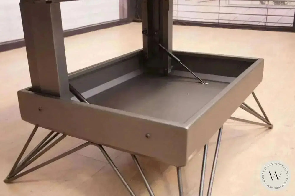 Couchtisch Modell Radius T064 inkl. Staufach Ozzio®Italia