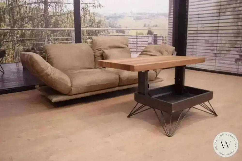 Couchtisch Modell Radius T064 inkl. Staufach Ozzio®Italia