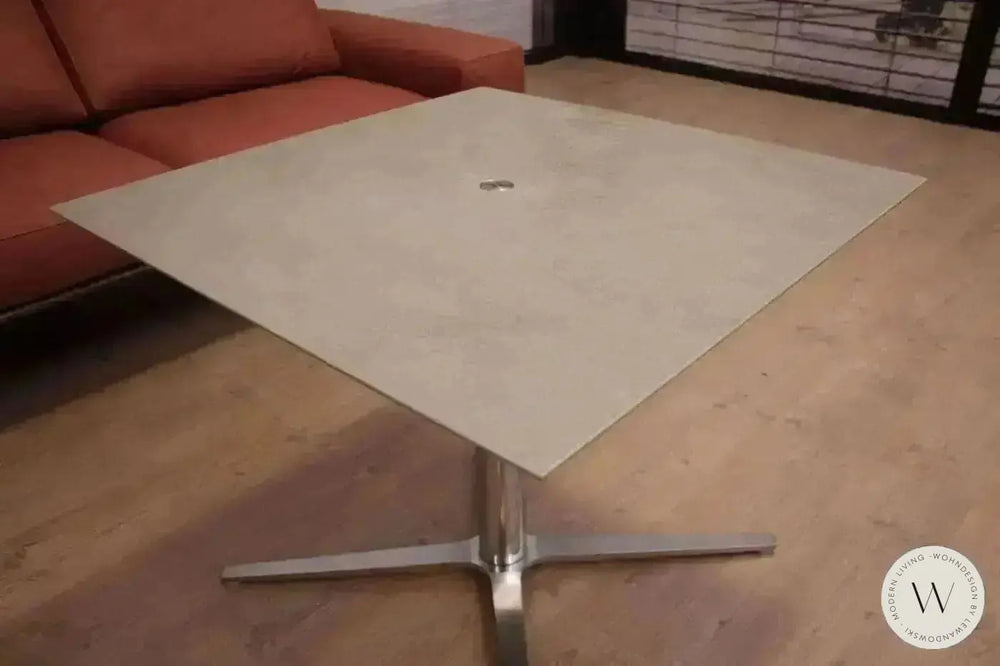 Couchtisch höhenverstellbar P432 Platte Keramik Oxide grigio Ronald Schmitt